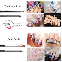 Kit De Pinceles Para Arte De Uñas LINMANDA 20 Piezas Con 15 Pinceles Y 5 Bolígrafos De Punta Fina Para Gel UV Y Manicura - details 2