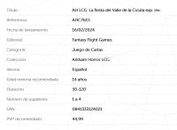AH LCG: La fiesta del Valle de la Cicuta expansión investigadores Fantasy Flight Games - details 0