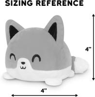 Peluche de Zorro reversible, Naranja color: Lindos animales de Plush sensoriales que muestra tu Estado de Ánimo - details 2