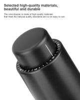 Tapa De Vino De Vacío 1/2PCS Almacenamiento De Memoria Estilo Empuñadura Negro Herramientas De Barra Tapa De Botella De Vino Ecológica Fácil De Usar - details 10