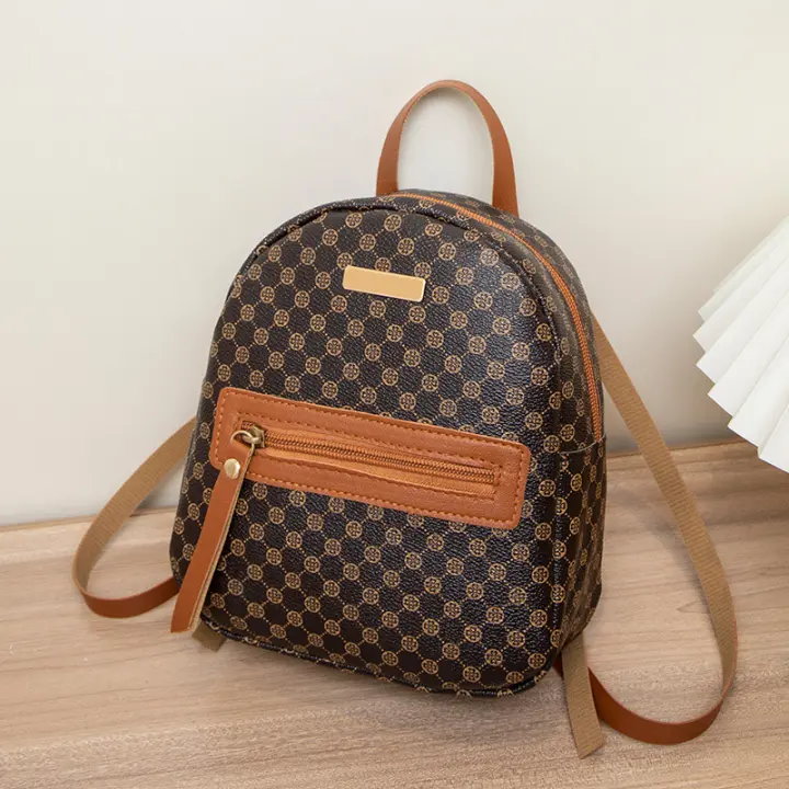 Mochila Casual Para Mujer Con Nueva Moda De Lentejuelas Y Estampado De Puntos Decorativos Material PU Con Lining De Poliéster - 1