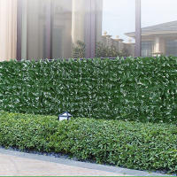 Panel De Valla Artificial De Hojas De Iva Falso Para Privacidad 200/100cm Para Interior Y Exterior Jardín Pared De Balcón - details 6