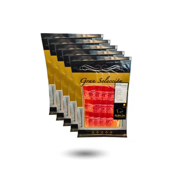 Pack sobres Jamón Gran Reserva Genética Duroc 100gr ALBALDA JAMONES - 1