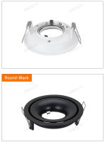 Spotlight LED Recubrimiento Redondo Diámetro 50mm GU10 MR16 Fijación En Techo Negro Y Blanco Fuente De Luz LED Ajustable - details 8