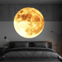 Lámpara De Noche Proyector De Luna USB Con LED Reemplazable Proyector De Planetas Con Fondo De Constelaciones Para Ambiente - details 6