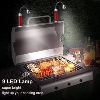 Lámpara De Pato Neón Ajustable Para Barbacoa Externa Magnética LED Resistente Al Calor Con 360 Grados De Iluminación - details 3