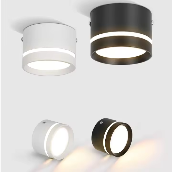 Lámpara De Techo LED Plegable 220V COB Para Sala De Estar Y Cocina Luz Neutral Sobre La Superficie Instalación Para Interiores - 1