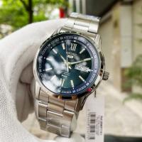reloj automático hombre Seiko 5 SNKP17K1 42mm 50m WR correa de acero - details 4