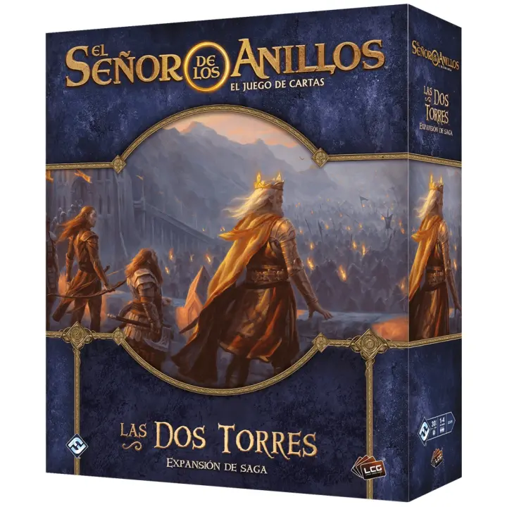 El señor de los anillos LCG: Las Dos Torres Expansión de Saga - 1