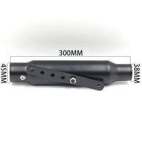 Escape De Moto Universal Retro Vintage Clásico Electroplata Para Cg125 Sr400 Cb500 Vt500 Cm300 500 Cafe Muffler De Motocicleta - details 7