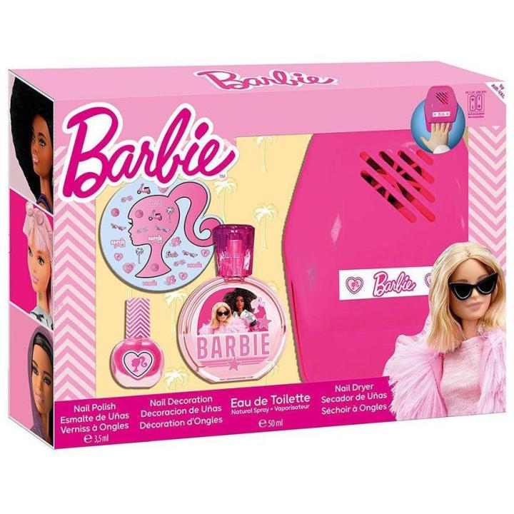 Barbie Estuche 4 Pz