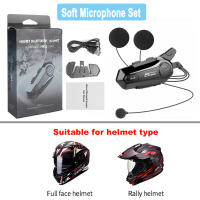 Intercomunicador De Casco X1 plus Motor Bluetooth 5.0 Headset Inalámbrico Para Motocicleta Con Altavoz Y Habla Libre 1000m Para 2 Conductores - details 17