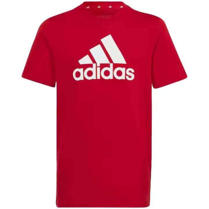 Camiseta de Manga Corta Adidas Essentials Big Logo para hombre en color rojo - 1