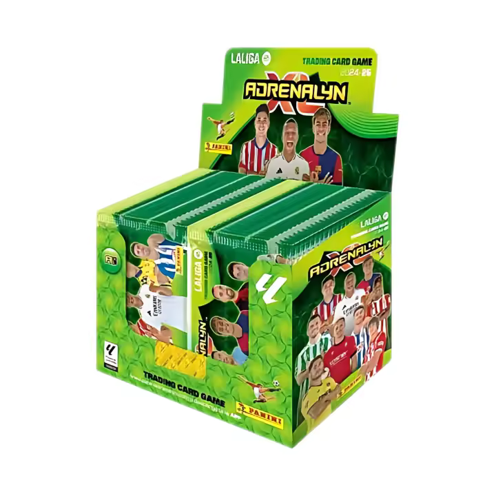 PANINI- CAJITA 50 SOBRES ADRENALYN XL LALIGA EA Sports 2024/25- Cartas de la liga 2024/25- Coleccionables Oficial de Panini - 1