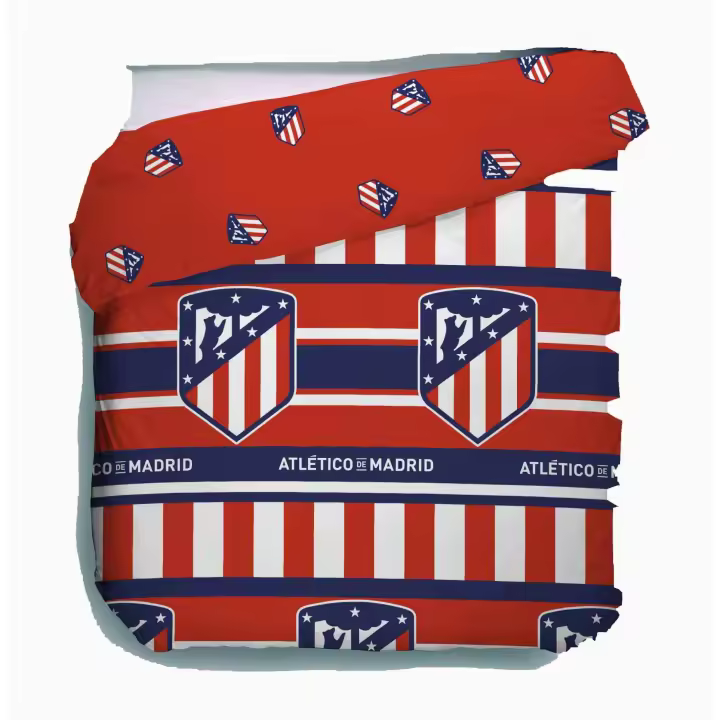 Bimba Pimba Atlético de Madrid  Edredón producto oficial para cama 135cm (230x260cm) - 1