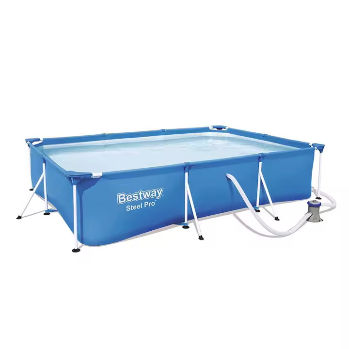 Bestway Piscina Steel Pro + Depuradora 300x201x60 Cm 56411 - 1