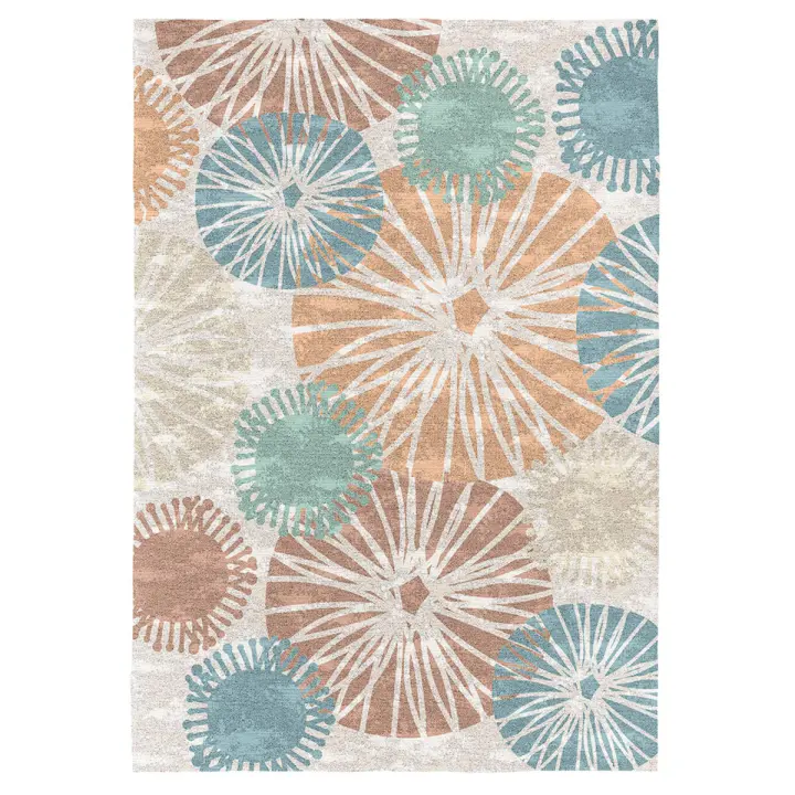 NAF NAF - Alfombra decorativa ORIANE multicolor. Varios tamaños disponibles. - 1