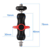 Pinza De Cabeza De Bola Con Hilo 1/4 Pulgada-20 Clip De Cabeza De Bola Super Pinza Para GoPro Cámara DSLR Monitor Luz LED Micrófono Accesorios Fotográficos - details 5