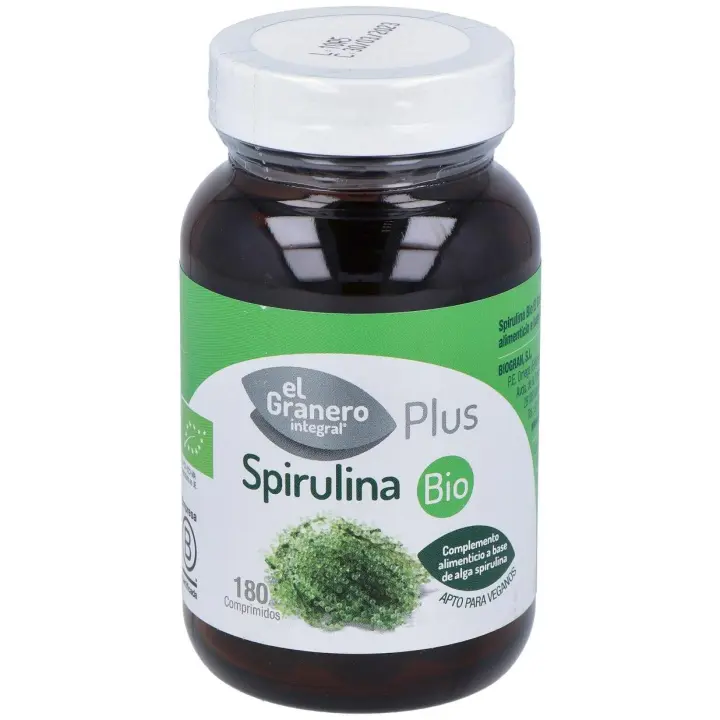 Granero Complemento Spirulina Bio 180 Comp - 1