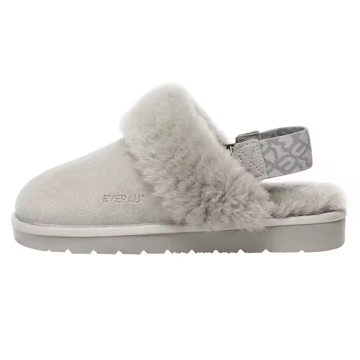 Zapatillas slingback australianas con correa ajustable, cálidas y modernas - Pelican - 1