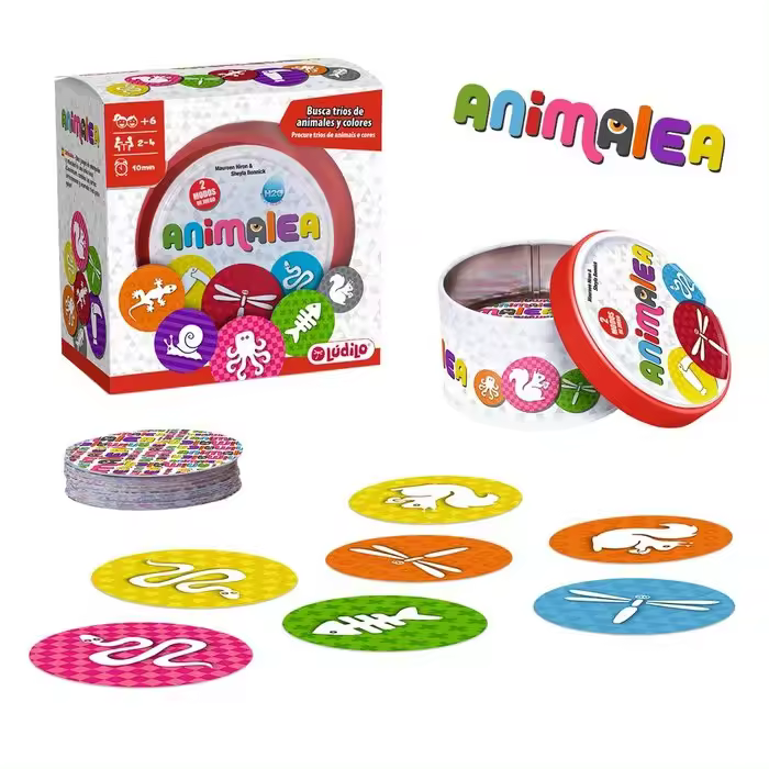 Juego de Mesa Animalea Ludilo - Divertido y Educativo - 1