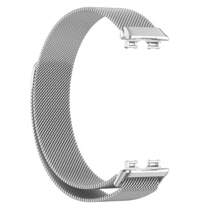 Milanese Correa de Reloj para Huawei Band 8/9 Milanese Correa de Reloj para Huawei Band 8/9 Milanese Correa de Reloj (46mm, Plata) - 1