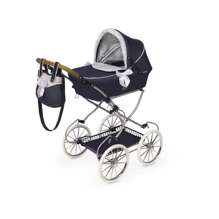 Carro de Muñecas Vintage Plegable Con Bolso Juguetes Decuevas Toys - 1