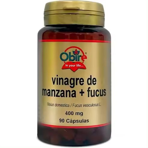 Obire Vinagre de manzana + Fucus 400 mg. (ext. seco) 90 capsulas - 1