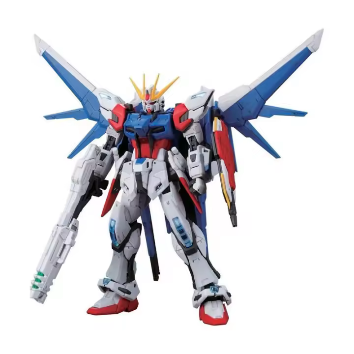 Bandai Gundam - RG - 23 - GAT-X105B/FP Build Strike Gundam Full Package 1/144    - Montaje Fácil - Piezas Pintadas - No requiere pegamento - 1