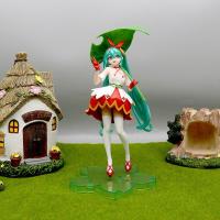 Figura De Anime Hatsune Miku Bellas Mujeres Modelo Decoración Para El Hogar Regalos Para Niñas Caso Ornamentales Accesorios De Figuras De Acción Unisex - details 5