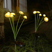 Lámpara Solar De Hongo LED 6/8 Para Exterior Impermeable Iluminación Inteligente Para Jardín De Villa Parque De Camping Decoración Luz De Jardín Moderna ABS Fuente De Energía Solar - details 4