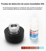 Parador De Puerta De Acero Inoxidable 304 Con Goma Soporte De Pared Y Piso No Perforado O Perforado Accesorio De Hardware Para Puerta - details 3