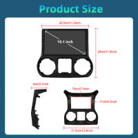 Podofo Radio de coche Android 2 Din para Jeep Wrangler 2011 2012 2013 2014 Carplay 8+128GB AI Voice WIFI+4G DSP GPS Navegación Multimedia Reproductor de Video - details 20