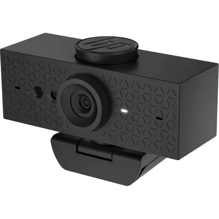 HP 620 Webcam - Full HD, 1920 x 1080, videoconferencias, autoenfoque, micrófono Integrado, Windows Hello, Teams, Zoom, Google Meet, Twitch, Youtube, Streaming - Color Negro - 1