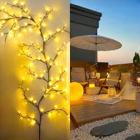 Luces De Árbol De Birch LED En Blanco Cálido Vinilo Flexible Para Fiesta De Cumpleaños Navidad Festival Regalo Perfecto - details 7
