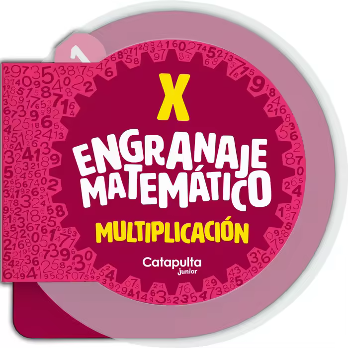 Libro ENGRANAJE MATEMATICO MULTIPLICACION Editorial CATAPULTA Tapa dura - 1