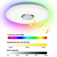 Lámpara De Techo LED RGB Bluetooth Compatible Regulable Para Decoración De Hogar 2800K-6500K Para Dormitorio Y Sala De Estar - details 3