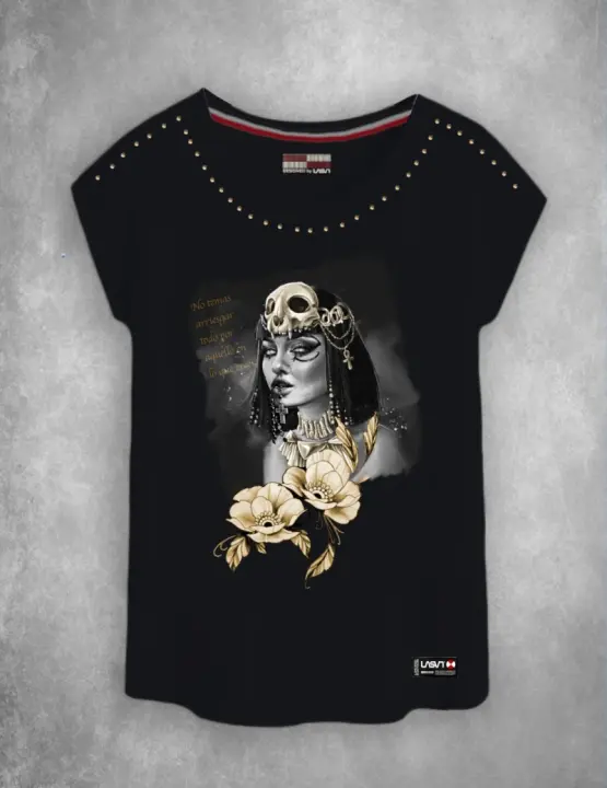 Lasal Marcas Mujer Ropa Camisetas y tops Lasal mujer Lasal mujer camisetas  Camiseta mujer - Lasal- TEMER negro - 1