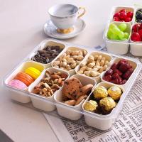 Caja De Almacenamiento Portátil Para Cocina Con 8 Compartimentos Divididos Para Seasoning Frutas Y Snacks Caja Frescorretenedor Moderno - details 10