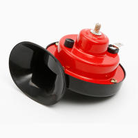 2pcs Bocina De Aire Eléctrica 12V Para Coche Snail Kit De Alarma Fuerte Para Barco Motocicleta Dual-tone Señal Silbato Loud - details 4