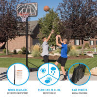 Canasta baloncesto ultrarresistente Lifetime altura regulable 229/305 cm uv100 - details 2