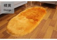 Alfombra De Falsa Piel Grande Ovalada Artificial Cuero Genuino De Oveja Pelo Largo Tapete Suave De Lana Blanca Para Dormitorio Y Sala De Estar Decoración De Hogar Lujo Alfombra Para Habitación De Niños - details 20