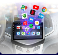 AWESAFE inalámbrico CarPlay Android Auto Radio para Chevrolet Aveo 2 Sonic T300 2011 2012 2013 2014 2015 coche reproductor multimedia GPS 2 din autoradio volante controles RDS Bluetooth - details 9