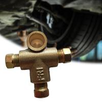 Conector De T Brinco De Latón Para Motocicleta ATV Quad Bicicleta De Tierra Tractor Enlace De Freno En Forma De T Reemplazo De Tornillo - details 6