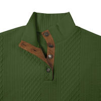 Ropa de primavera y otoño para hombre, talla europea, gran oferta, suéter informal de manga larga con cuello alto para hombre, suéter jacquard para exteriores - details 36