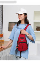 Mochila De Pecho Multifuncional Para Hombres Y Mujeres Puede Ser Usada Con Un Hombro O Dos Hombros Estilo Crossbody Moda - details 19