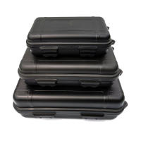 Caja De Herramientas Impermeable Y Antigolpes Para Teléfonos Electrónicos Y Gadgets Airtight Caja De Almacenamiento Para Sobrevivir Al Aire Libre Con Recubrimiento De Espuma - details 6
