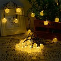 Lámparas De Bola Solar Con Burbujas Cadena De Luces Impermeable Para Exterior Decoración De Navidad Para Patio Fiesta De Vacaciones - details 5