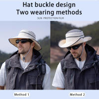 Sombrero De Pescador Xinbaoguan 100% Poliéster Para Hombre Y Mujer Con Amplia Sombrilla Protector Solar De Secado Rápido Colorido Para El Verano - details 6