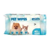UNUSUAL- Nobleza Toallitas Higiene Perro y Gato | 120 Toallitas Desodorantes | Limpieza y Desodorización | Cuidado Mascotas | Toallitas Desodorizante Hipoalergénico | Limpieza y Desodorización Suaves e higiénicas | Toallitas no perfumadas - details 0